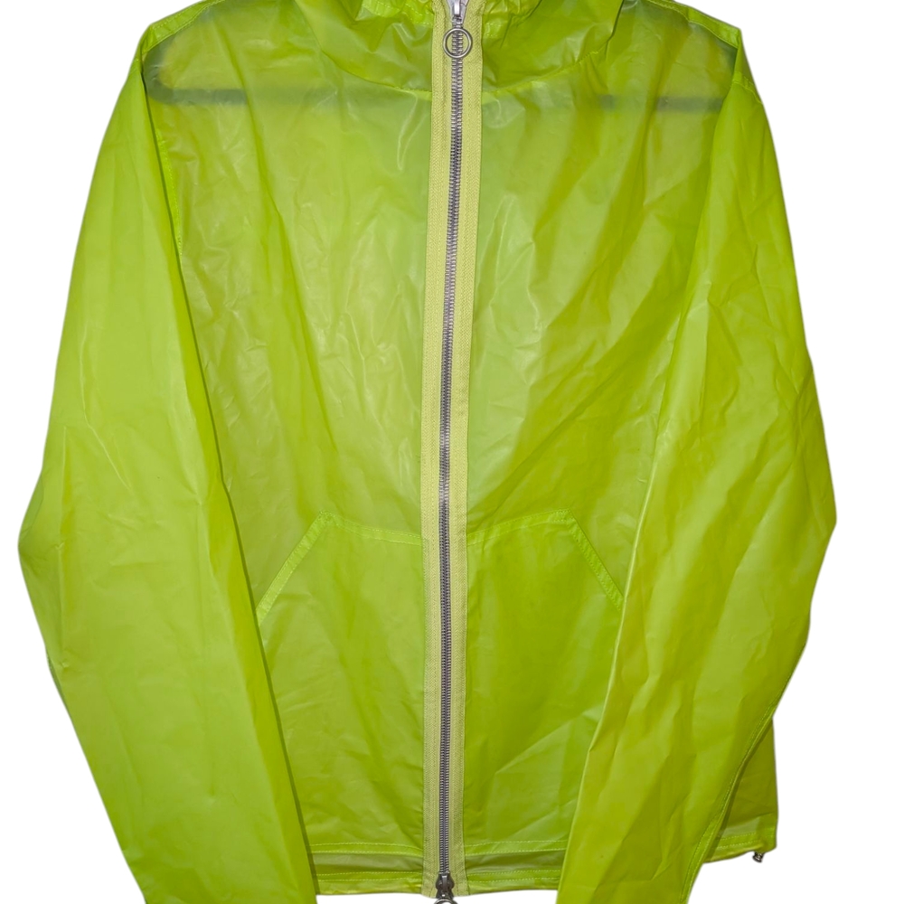Neon Green Windbreaker Jacket